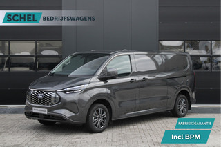 Ford E-Transit Custom 340 L2H1 Limited 65 kWh 218pk - 2x Schuif - LED - 360 Camera - B&O - ACC - Navi - Stoel/Stuurverwarming - Rijklaar