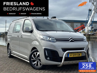 Citroen Jumpy 2.0 BlueHDI 180pk Business Trekhaak/Camera/Carplay/Dodehoek/Clima/Navi/Cruise/1e.Eig