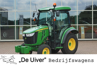 John deere 3046r HST 46 PK 4X4 Compact Tractor Fronthef, Airco, werkverlichting