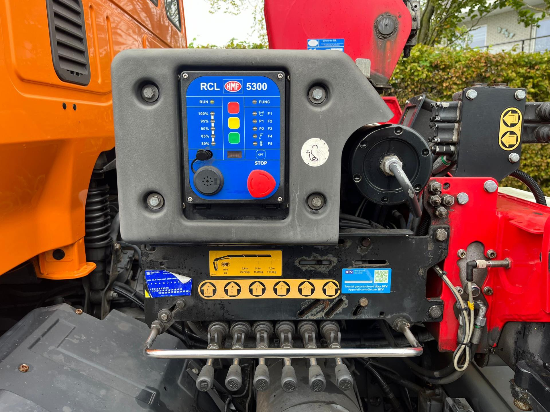 Hoofdafbeelding Eurocargo  190EL25 EEV . kipper , HMF kraan , 