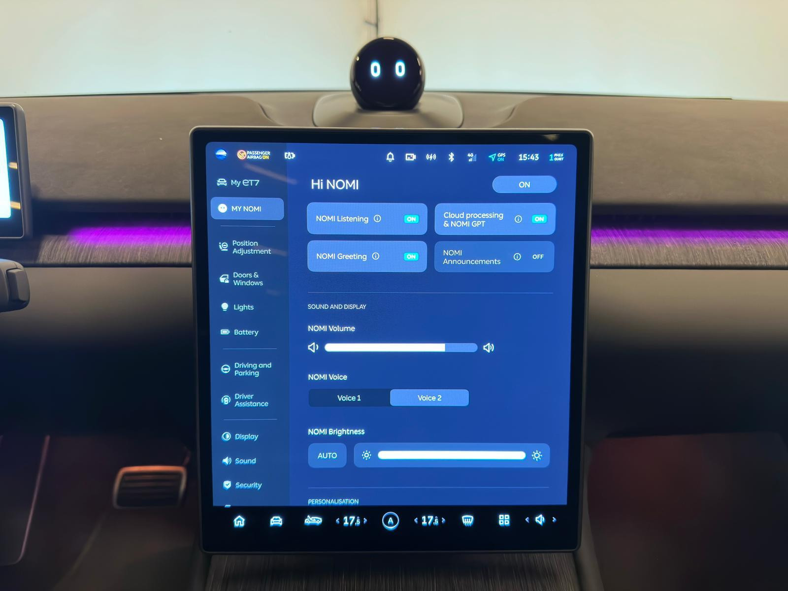 Hoofdafbeelding NIO ET7