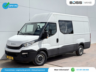 Iveco Daily 35S14 2.3 L2H2 Dubbele Cabine 7 Stoelen Mixto DoKa Airco Cruise Control Trekhaak 3.5t Lucht geveerde stoel