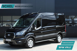 Ford Transit 350 2.0 TDCI L2H2 Limited 165pk - 2x Schuifdeur - Navi - 360 Camera - Adaptive Cruise - Xenon - Blind Spot - Rijklaar