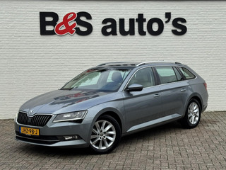 Skoda Superb Combi 1.8 TSI Style Business Automaat Adaptive cruise Climate control Leer/Alcantara Stoelverwarming Apple / Android