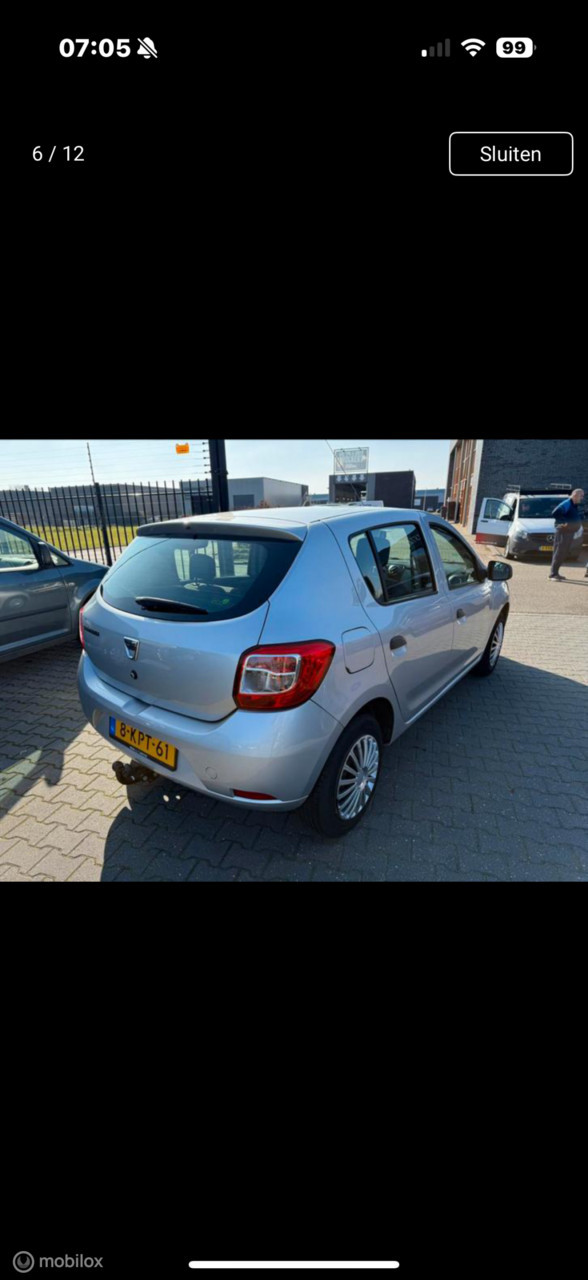 Hoofdafbeelding Dacia Sandero
