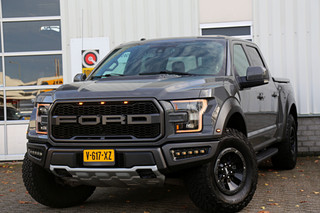 Ford F-150 USA 3.5 V6 Ecoboost 4WD SuperCrew Raptor*NL-Auto*Perfect Onderh.*Pano/PrinsLPG/Trekhaak/B&O/Sync/Carbon/UnderCover/Apple Carplay-Android/Memorie/360Camera/Stoelverw.V+A/Stuurverw./Stoelkoeling/VOL*