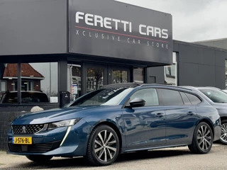 Hoofdafbeelding Peugeot 508 Peugeot 508 SW 1.6 AUT8 GT-LINE AVANTAGE PANODAK LEDER NAVI CAMERA360 PARK-ASSIST CARPLAY LED 18 INCH-LMV PDC