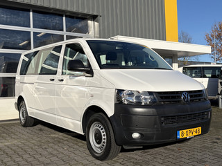 Volkswagen Transporter Kombi 2.0 TDI L2H1 8-persoons BTW en BPM vrij Airco Cruise control Navigatie PDC 1e eigenaar Euro 5