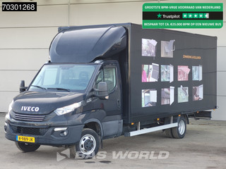 Iveco Daily 50C18 3.0L Automaat XXL 570cm Lang Bakwagen Airco Cruise Euro6 Meubelbak Koffer Airco Cruise control
