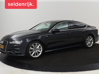 Hoofdafbeelding Audi A7 Audi A7 3.0 TFSI quattro S Line | Adaptive cruise |  Leder | Luchtvering | Achterbankverwarming | Full LED | Trekhaak | Camera | Navigatie | Stoelverwarming | Keyless | BOSE Sound