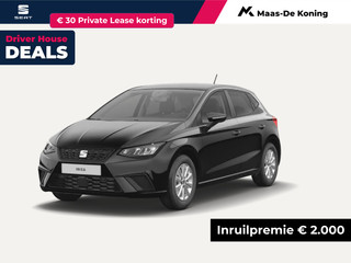 SEAT Ibiza Style 1.0 EcoTSI 70 kW / 95 PK Hatchback 5 deurs 5 versn. handbak | midnight black | inruilpremie 2000,-