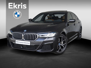 BMW 5 Serie Sedan 530e | High Executive | M Sportpakket | Harman Kardon | Verwarmd Stuurwiel | Comfort Access | Schuif-/kanteldak | Stoelverwarming | Laserlight | 19''