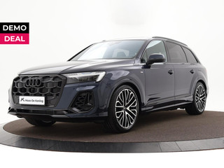 Audi Q7 Pro Line S 55 TFSI e 394 PK · 22" LM Velgen · Head-Up display · Vierwiel besturing · HD Matrix + Audi Laserlicht · Digitale OLED achterlichten · Glazen Panoramadak