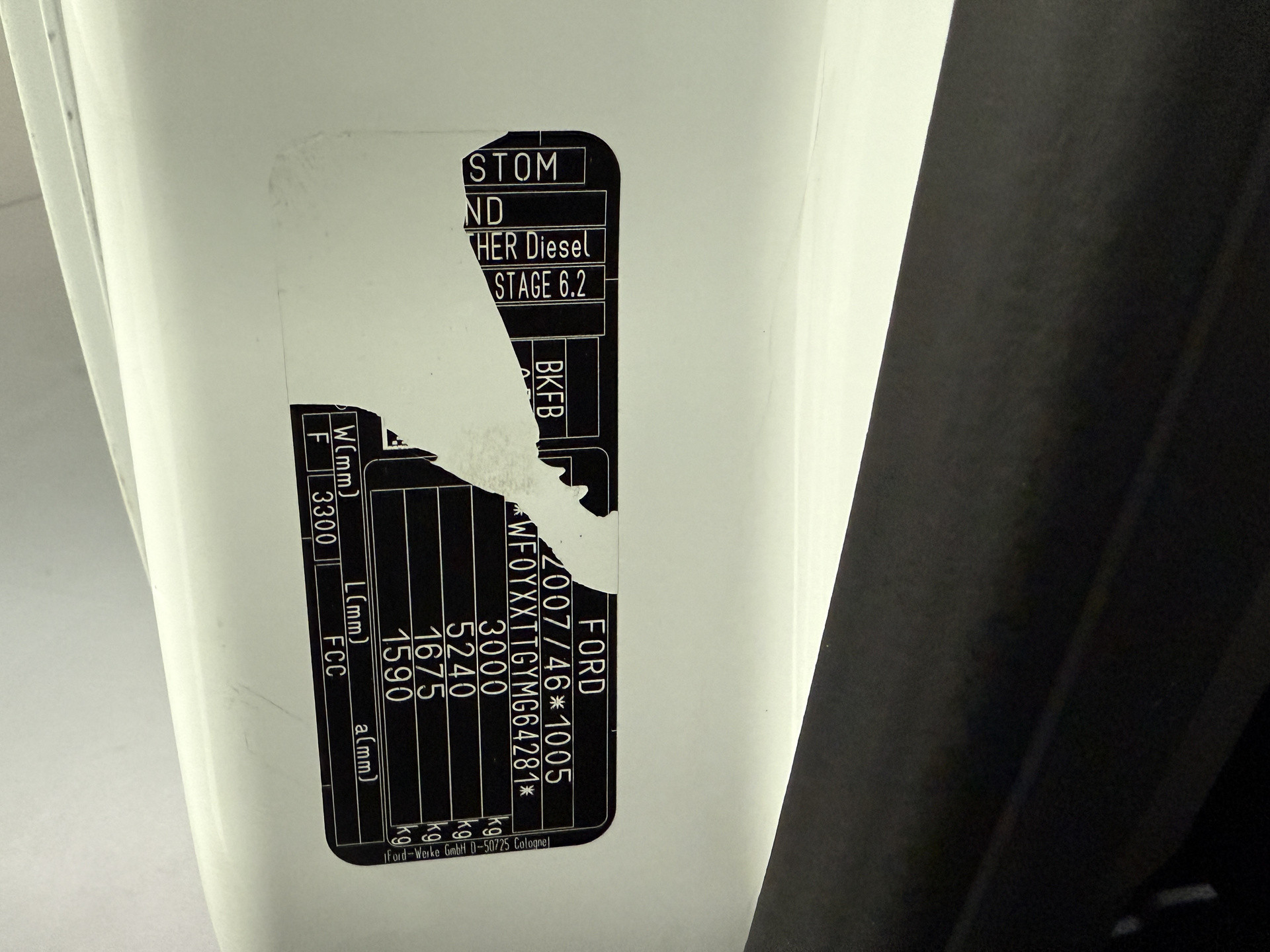 Hoofdafbeelding Ford Transit Custom