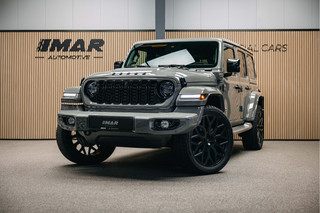 Hoofdafbeelding Jeep Wrangler Jeep Wrangler Unlimited 4xe 380 Sahara | Corse Edition Custom made | Unieke kleur | Hybride |