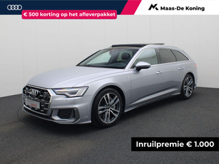 Audi A6 Avant 50 TFSIe 220kW/299PK quattro S Line · Panoramadak · Adaptive Cruise Control · Apple Car Play · Camera · Leder/Alcantara · Drive select