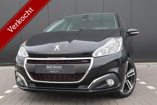 Peugeot 208 GT-Line Zwart, Navi, Pano, Dealer oh, 1e eigenaar