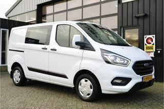 Hoofdafbeelding Ford Transit Custom Ford Transit Custom 300 2.0 TDCI L1H1 Dubbel Cabine | 6-Persoons | Airco | Cruise | Trekhaak