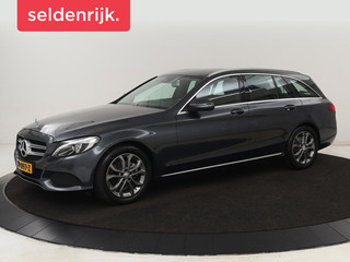 Hoofdafbeelding Mercedes-Benz C-Klasse Mercedes-Benz C-klasse 180 Avantgarde | 360 Camera | Stoelverwarming |  Trekhaak | Half leder | Navigatie | Full LED | Park Assist