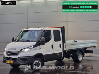 Iveco Daily 35C18 3.0L Automaat 180PK 2025-Model Dubbel Cabine Open laadbak Dubbellucht Navi ACC LED 3,5T Trekvermogen Euro6 Pritsche Pickup Airco Dubbel cabine