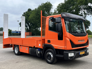 Iveco Eurocargo 80-160 Oprijwagen Euro 6 Airco Cruise controle Trekhaak Oprijplaten Telefoonverbinding Lier Luchtvering 2-Persoons Tachograaf Gereedschapskist Machinetransport
