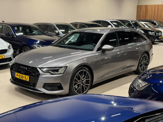 Audi A6 Avant 45 TFSI Quattro 3X S-Line, Black Optik, ACC, Leder, 360 Cam, Ambiënte Light, Apple Carplay, Android, Voll Onderhoud