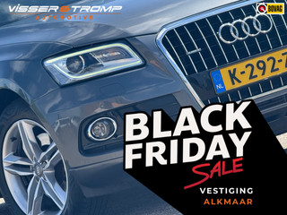 Audi Q5 2.0 TFSI hybrid quattro Pro Line Plus - Monsoon Grijs/Milano Leder - Panorama/schuifdak