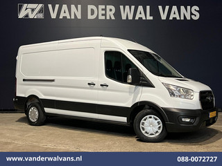 Ford Transit 2.0 TDCI 131pk L3H2 Euro6 Airco | Apple Carplay | Camera | Navigatie | Stoelverwarming | Cruisecontrol Parkeersensoren, Android Auto, Verwarmde voorruit, Bijrijdersbank