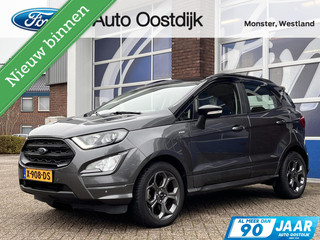 Ford EcoSport 1.0 EcoBoost ST-Line 125PK Automaat Afn. Trekhaak Winterpack Cruise Carplay-Navi Parkeersensoren Climate Privacy Glass *Dealer Onderhouden*