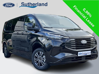 Ford Transit Custom 320 2.5 PHEV L2H1 Limited DC | SCI | 233pk | 0,99% Renteactie! |  Dubbele Cabine | Dubbele zijschuifdeur | 12-weg verstel- en verwarmbare AGR Stoelen | Inklapbare trekhaak | 17 inch lichtmetalen velgen | Driver Assistance Pack Premium  | Verwarmbaar stuurwiel | Bekleding zijwand en achterdeuren (volledig) | PRIJS EX. BTW INCL. BPM