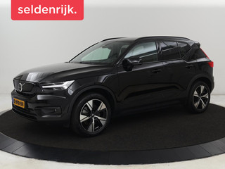 Hoofdafbeelding Volvo XC40 Volvo XC40 Recharge P8 AWD R Design | Trekhaak |  Stoel & stuurverwarming | Camera | Carplay | Leder/Alcantara | Adaptive cruise | Keyless | Full LED | 19'' lichtmetalen velgen