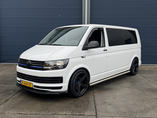 Volkswagen Transporter 2.0 TDI L2H1 Trendline DUBBEL CABINE / AIRCO / LEER / VERLAAGD / SPOILERS