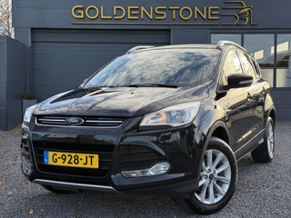 Ford Kuga 1.5 Titanium Styling Pack 1e Eigenaar,Trekhaak,Halfleder,Clima,Cruise,Stoelverwarming,Pdc,Lm velgen,6 Bak,150pk,Nieuwe Apk bij Aflevering