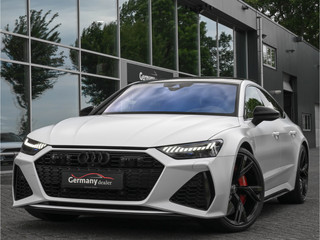 Audi RS7 Sportback 4.0TFSI 600pk Quattro Black optic Matt-Audi-Excl Keramiek B&O Pano 4W-best Softclose Carbon Head-Up