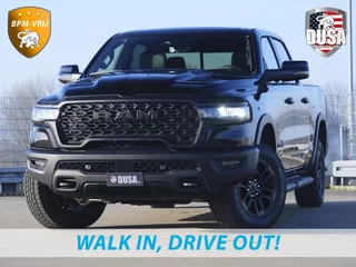 Dodge Ram 1500 | Rebel | Premium | 4x4 | Crew Cab | 3.0L Twin-turbo I6 | BPM-VRIJ | 10,2 inch Passenger Screen | Harman Kardon | Getoonde accessoires zijn verkrijgbaar tegen meerprijs