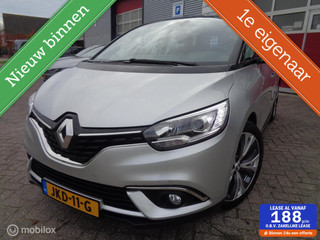 Hoofdafbeelding Renault Scénic Renault Scenic 1.2 TCe Collection/Airco/Navi/Half leer/20'lm/PDC/1st eig/2-tone zilver/zwart