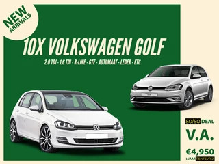 Volkswagen Golf DIVERSE UITVOERINGEN 2015/16/17 GRATIS 2JAAR RENTEVRIJ LENEN! V.A. €6950