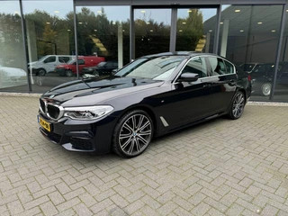 BMW 5 Serie 540i 340pk M-Sport,HUD,Schuifdak,Stoelkoeling,Leer,LED,Memory