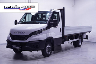 Iveco Daily 35C18 180 pk Open Laadbak Navi, BPM vrij LxBxH 480x210x40 cm, Airco ECC, Nieuw 2024, 3-Zits