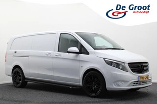 Mercedes-Benz Vito 116 CDI Extra Lang Automaat 3-Zits, Airco, Navigatie, Camera, Apple CarPlay, Cruise, Achterdeuren 270°