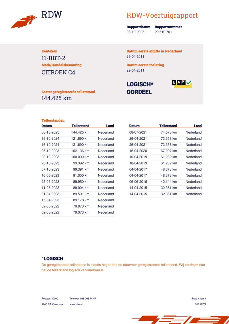 Hoofdafbeelding Citroën C4