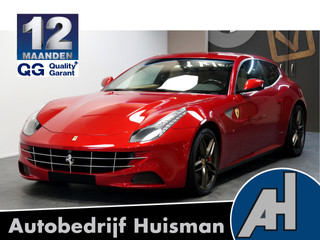 Ferrari FF 6.3 V12 HELE ROSSO MARANELLO + LED STUUR + CARBON INTERIEUR + LIFT V&A + 3 X CAMERA + DVD SCHERMEN + CRUISE CONTROL + NAVIGATIE + BLUETOOTH + JBL AUDIO + STOELVERWARMING&-KOELING + AFS + FRONT PPF + 20" LM-VELGEN!!