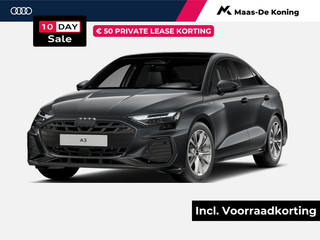 Audi A3 Limousine 30 TFSI S edition 150 PK · Glazen panoramadak · Assis.pak Driving+Parking plus · Privacyglas