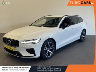 Volvo V60 2.0 T6 Recharge AWD R-Design Expression PHEV 340PK Airco ECC Navi Carplay PDC VA + Camera Full LED Trekhaak Privacy Glass Winter Pack Sensus connect High Performance Cruise Control