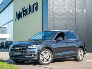 Audi Q5 55 TFSI e l Luchtvering | B&O | Trekhaak | Adap. Cruise | Stoelverwarming | LED | 19 Inch |