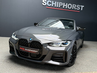 BMW 4 Serie Cabrio M440I laser/acc/head-up/dravitgrau/harmankardon/trekhaak