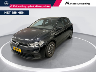 Volkswagen Polo 1.0 TSI 95pk Life · Apple/Android Car Play · Navigatie · P-Sensoren · Getint Glas · 15'' Inch · Garantie t/m 26-10-2027 of 100.000km