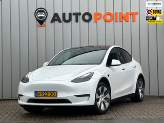 Tesla Model Y Long Range AWD 75 kWh SOH 90% TREKHAAK PANO