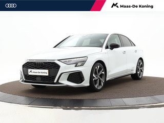 Audi A3 Limousine 30 TFSI 110pk S-tronic Edition One · S Line ·  Apple/Android Car Play · Navigatie · Afneembare Trekhaak · P-Sensoren · 18'' Inch · Garantie t/m 13-03-2028 of 100.000km