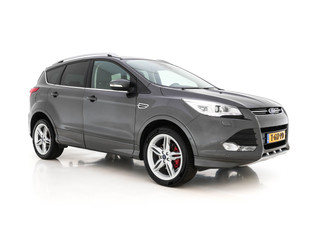 Ford Kuga 1.5 Titanium-Plus Styling-Pack AWD Aut.*LEATHER-FABRIC | XENON | SONY-AUDIO | BLIND-SPOT | KEYLESS | NAVI-FULLMAP | CAMERA | HEATED-SPORT-SEATS | ECC | LANE-ASSIST | PDC | CRUISE | TOWBAR | 19''ALU*